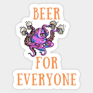 Beer for everyone Sticker
